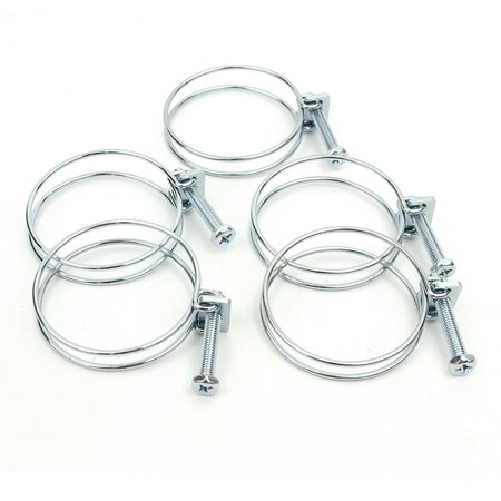 BIG HORN 2 Inch Wire Hose Clamps (10520A), PK 50 11720BX